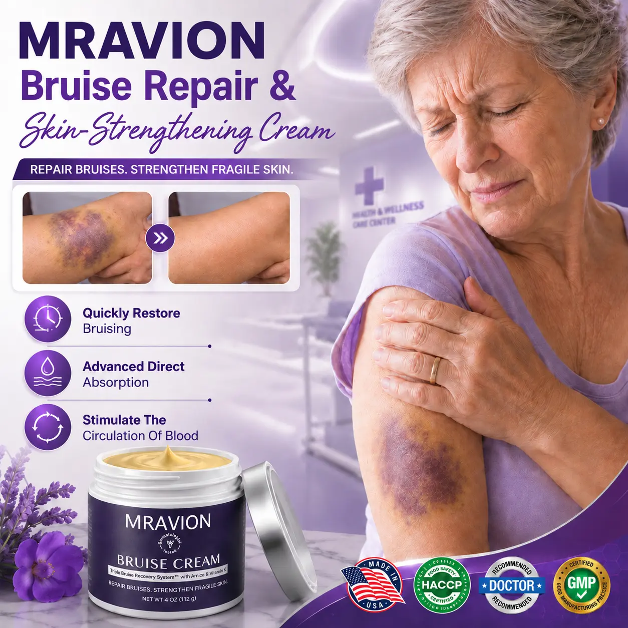 MRAVION® BRUISE REPAIR CREAM